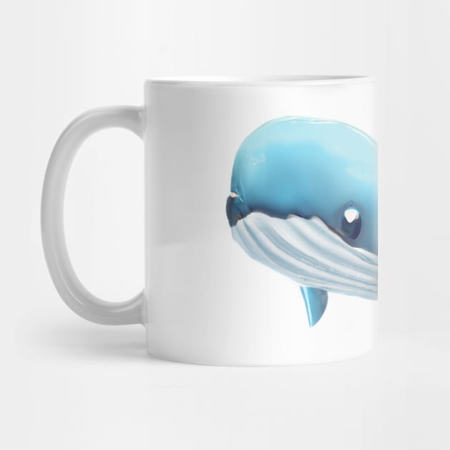 Cute Whale Drawing by Play Zoo